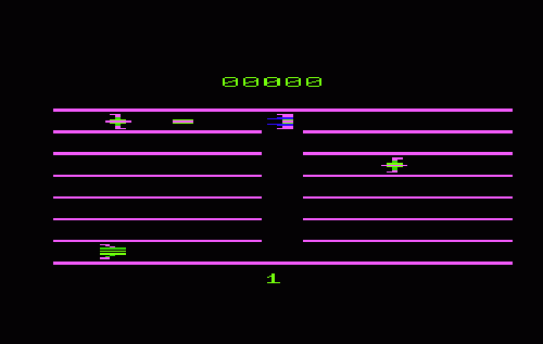 Turmoil title screen for Vic-20
